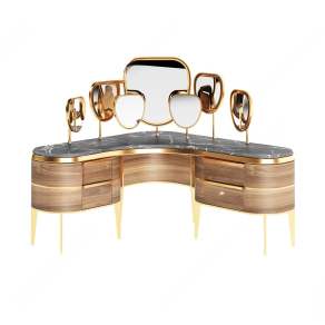 现代梳妆台3D模型下载